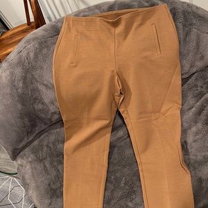 Chico's Tan Straight Leg Pants